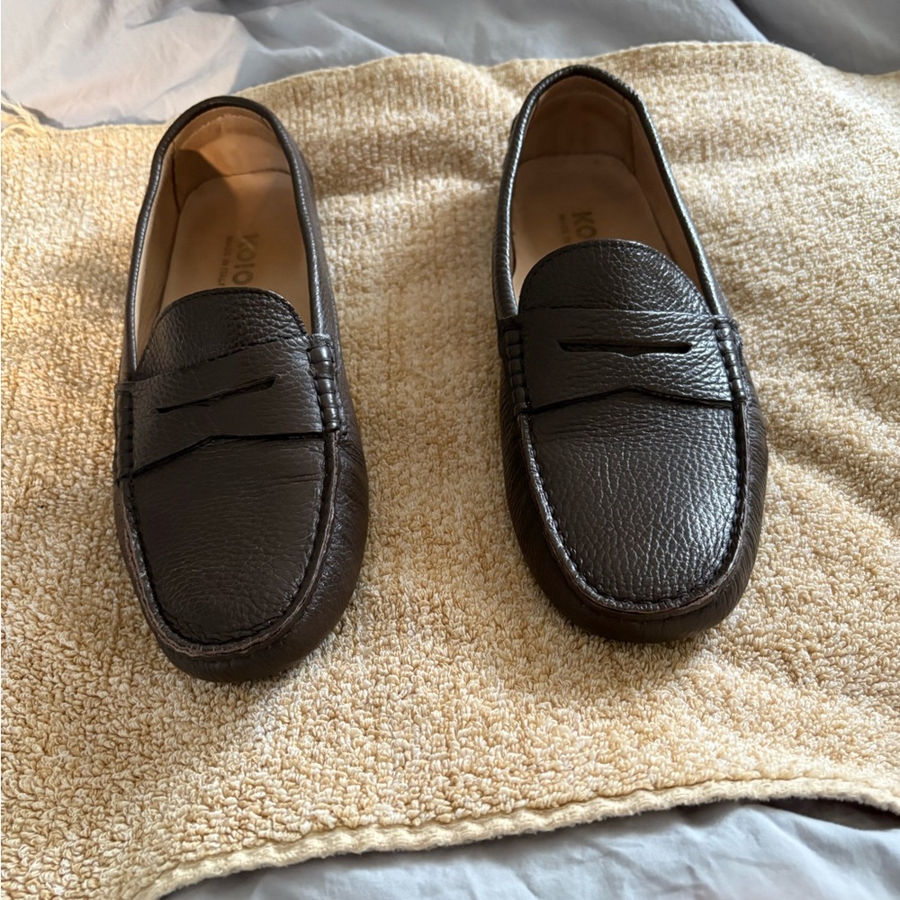 Kolo Maranello loafer. Hand made in Italy. Leather, 43 CM is size 10. Like new